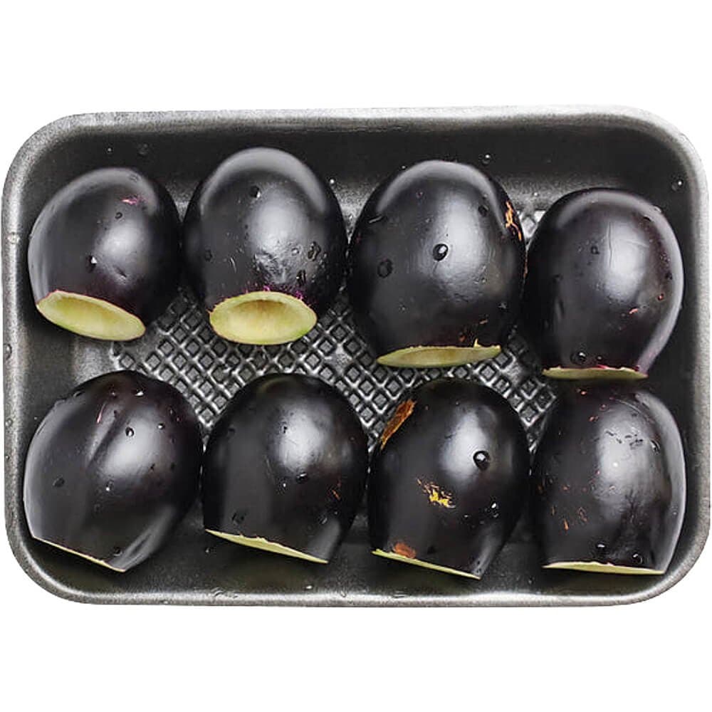 Eggplant Baby Cored